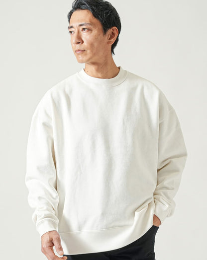 裏微起毛USAコットンゆったりトレーナー