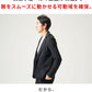 カルゼ織り美シルエット長袖テーラードジャケット