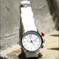 ワンポイントデザインウレタンベルトウォッチ