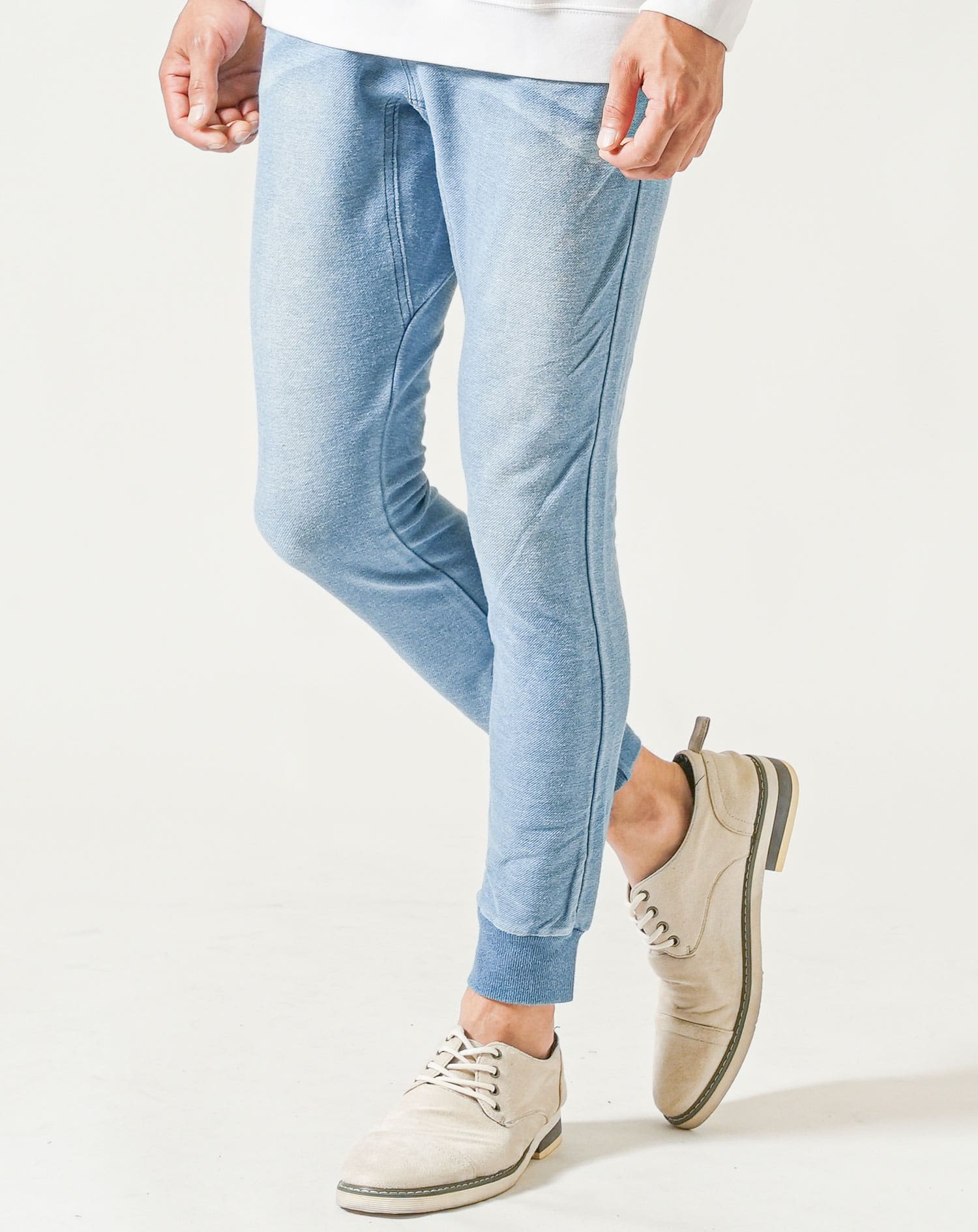 メンズデニムパンツ ジョガーパンツ デニムパンツ ジーンズ ジーパン メンズ スリム 細身 ストレッチ スキニー テーパード おすすめ ストレート 人気 夏 春 秋 かっこいい コーデ ブランド 着こなし ファッション 40代 50代 ウォッシュ加工 カット | メンズファッション通販 MENZ-STYLE ...