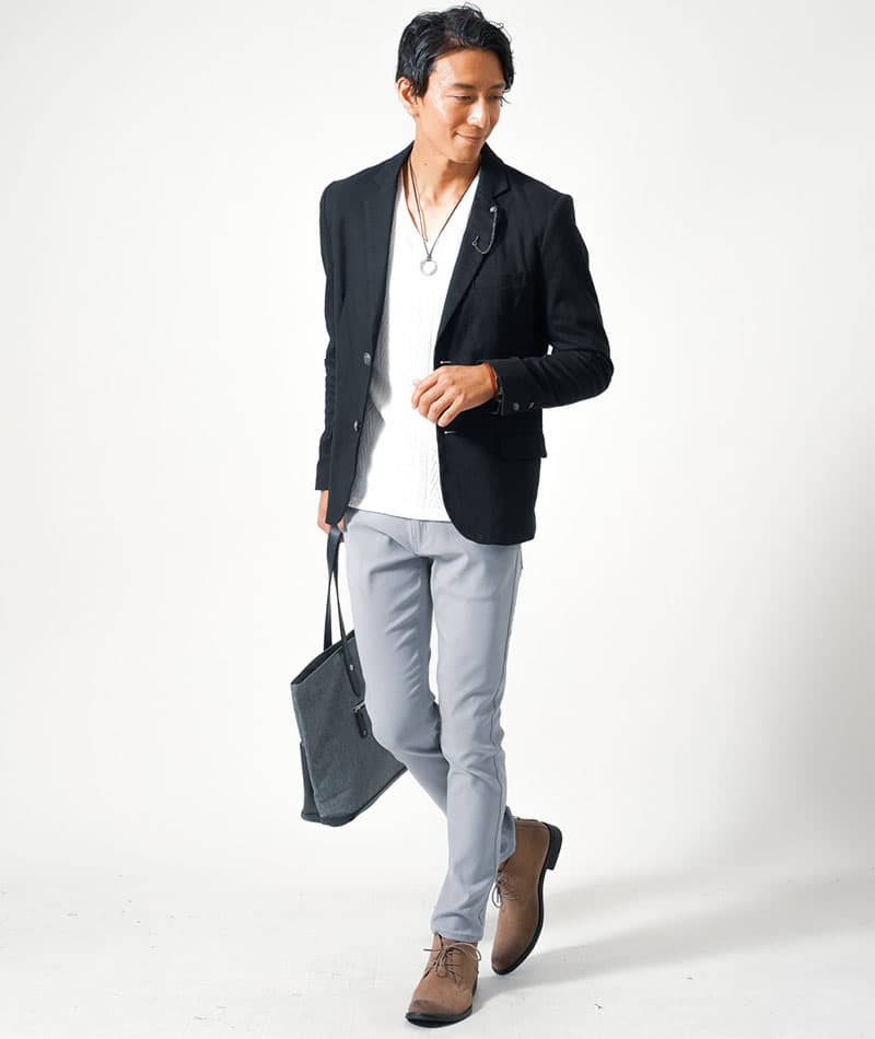 動きやすいストレッチ素材スキニーカラーチノパンツ・デニムパンツ