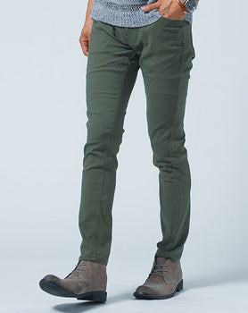 動きやすいストレッチ素材スキニーカラーチノパンツ・デニムパンツ