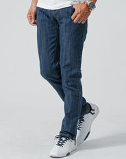 スーパーストレッチ素材スキニーテーパードカラーチノパンツ・デニムパンツ