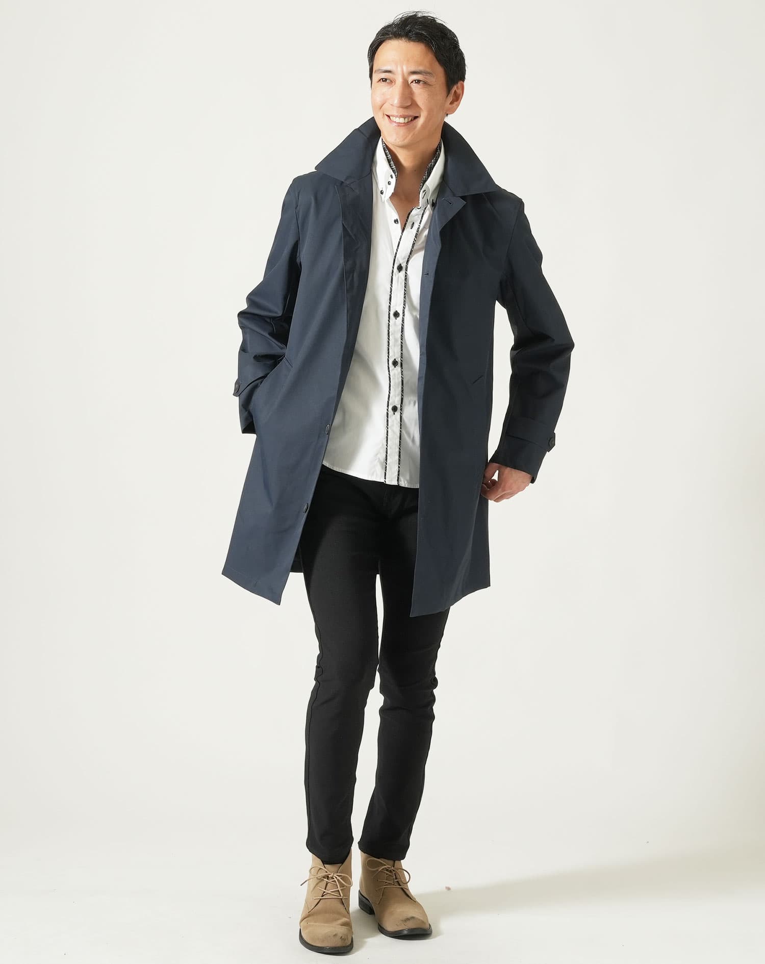 高機能ステンカラーコート