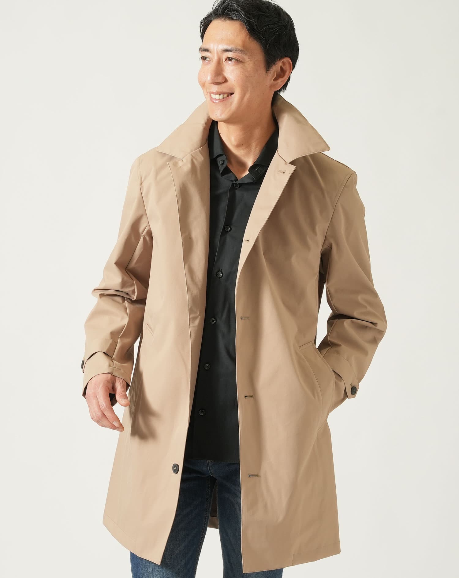 高機能ステンカラーコート