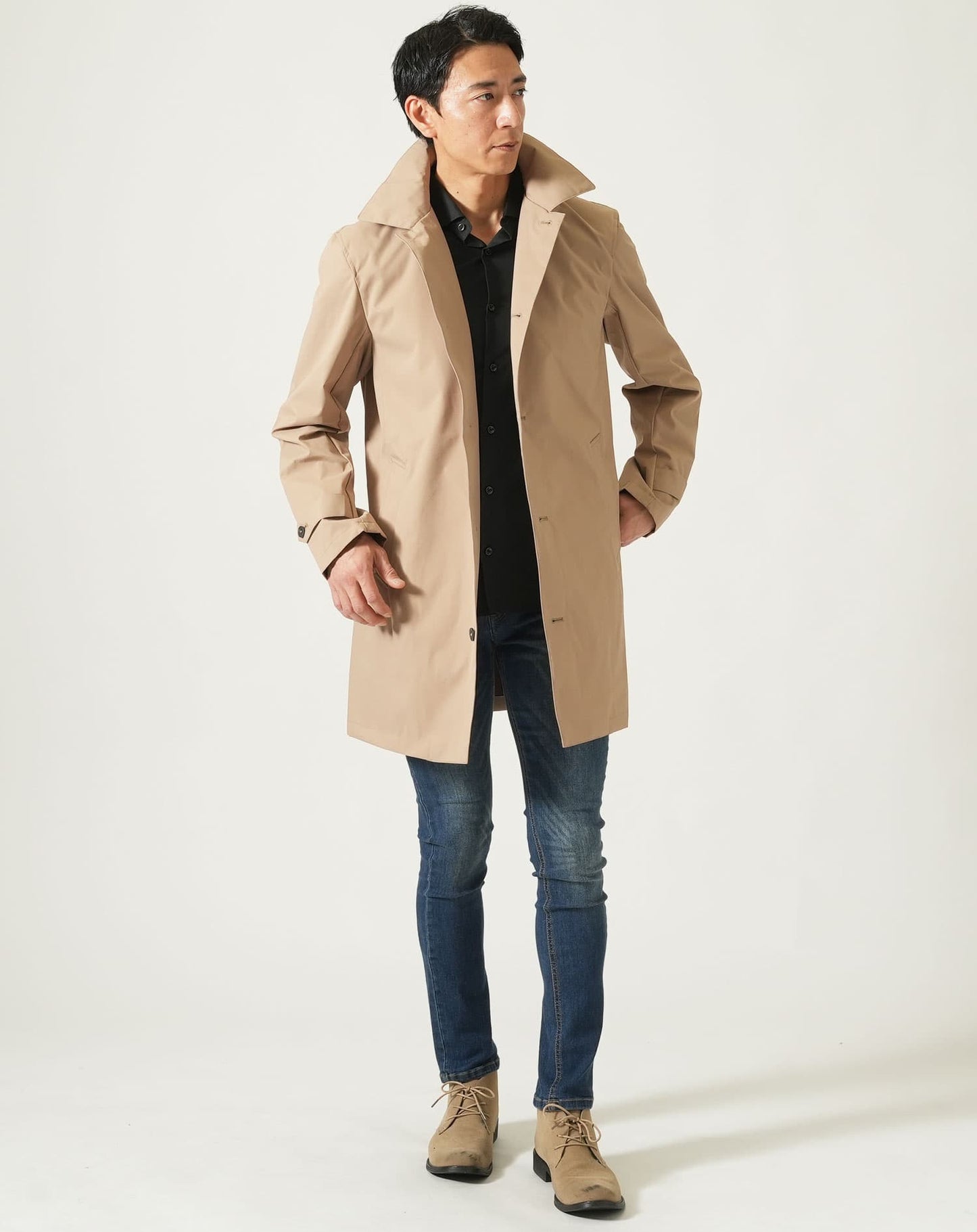 高機能ステンカラーコート