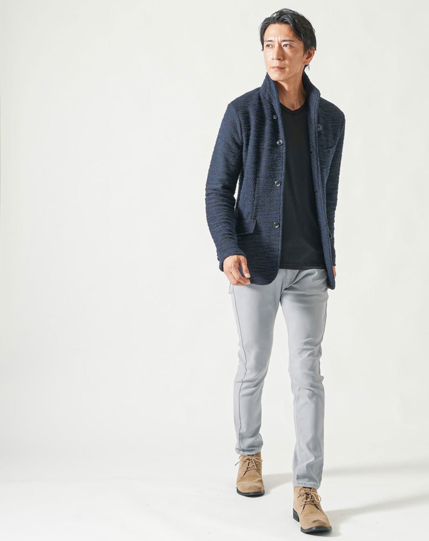 吸水速乾・UVカット・ストレッチ・カチオンドライ長袖Tシャツ