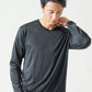 吸水速乾・UVカット・ストレッチ・カチオンドライ長袖Tシャツ