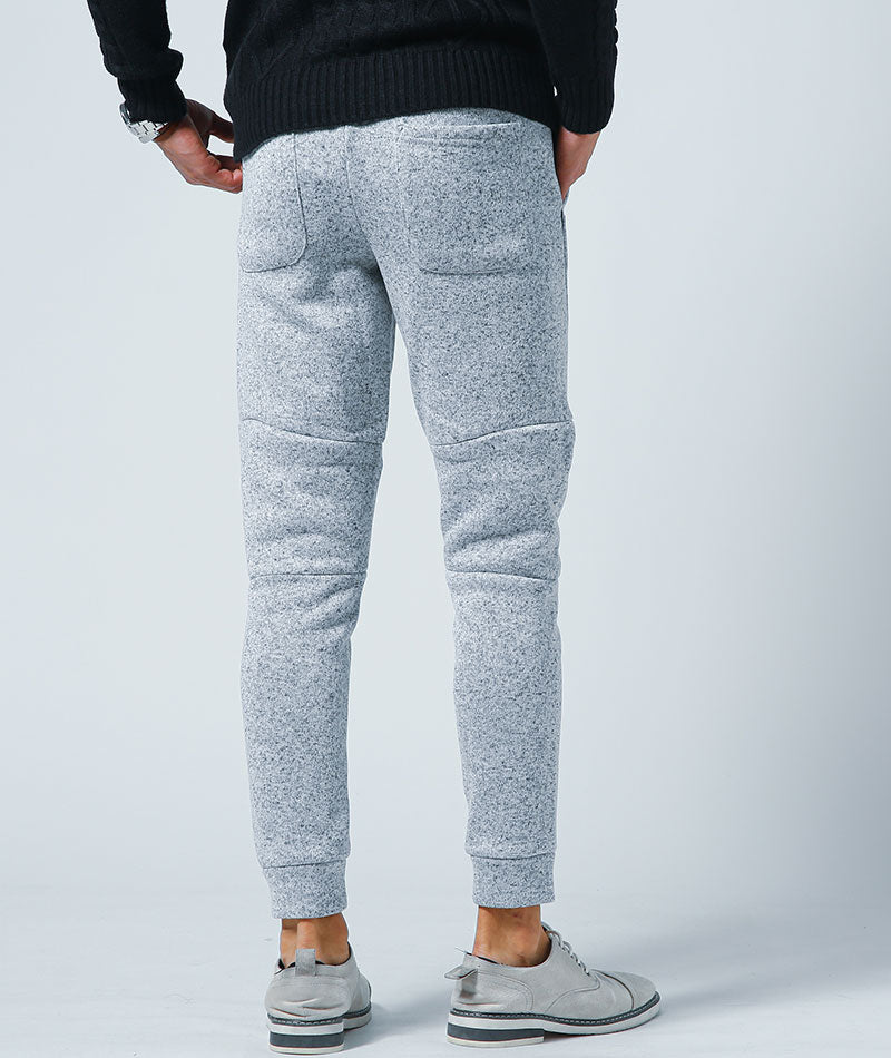 パーリーゲイツ ジョガーパンツ 5 L グレー 裏起毛 暖パン 防寒 秋冬