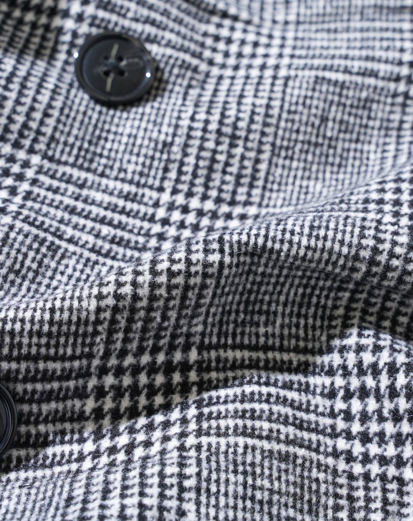 ウール混ベルト付Pコート