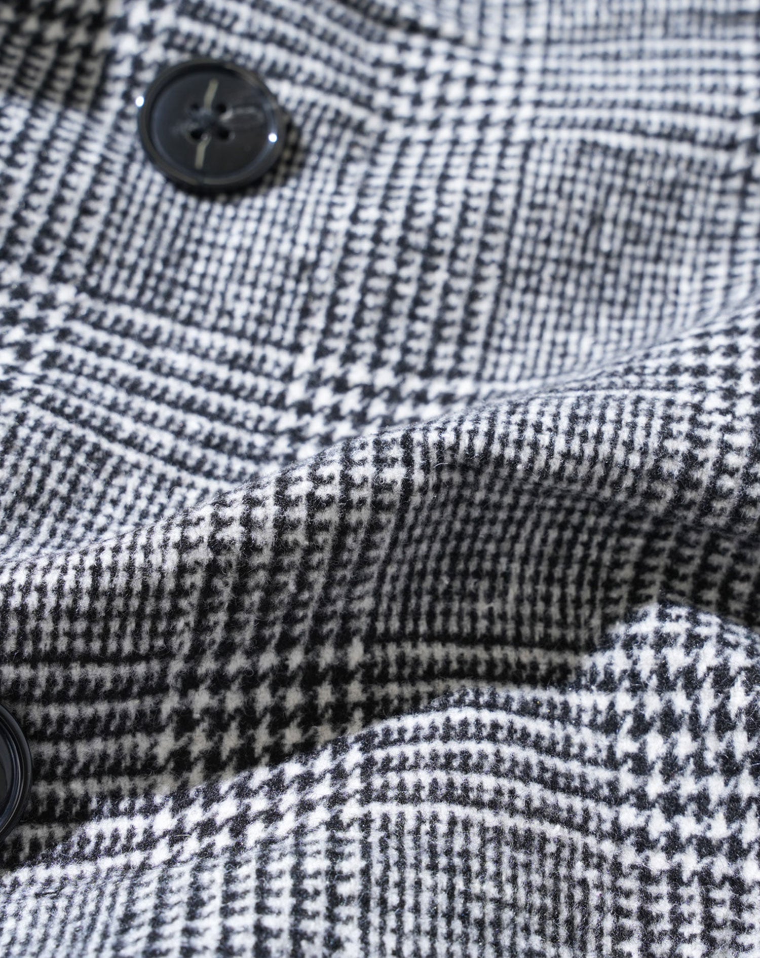 ウール混ベルト付Pコート