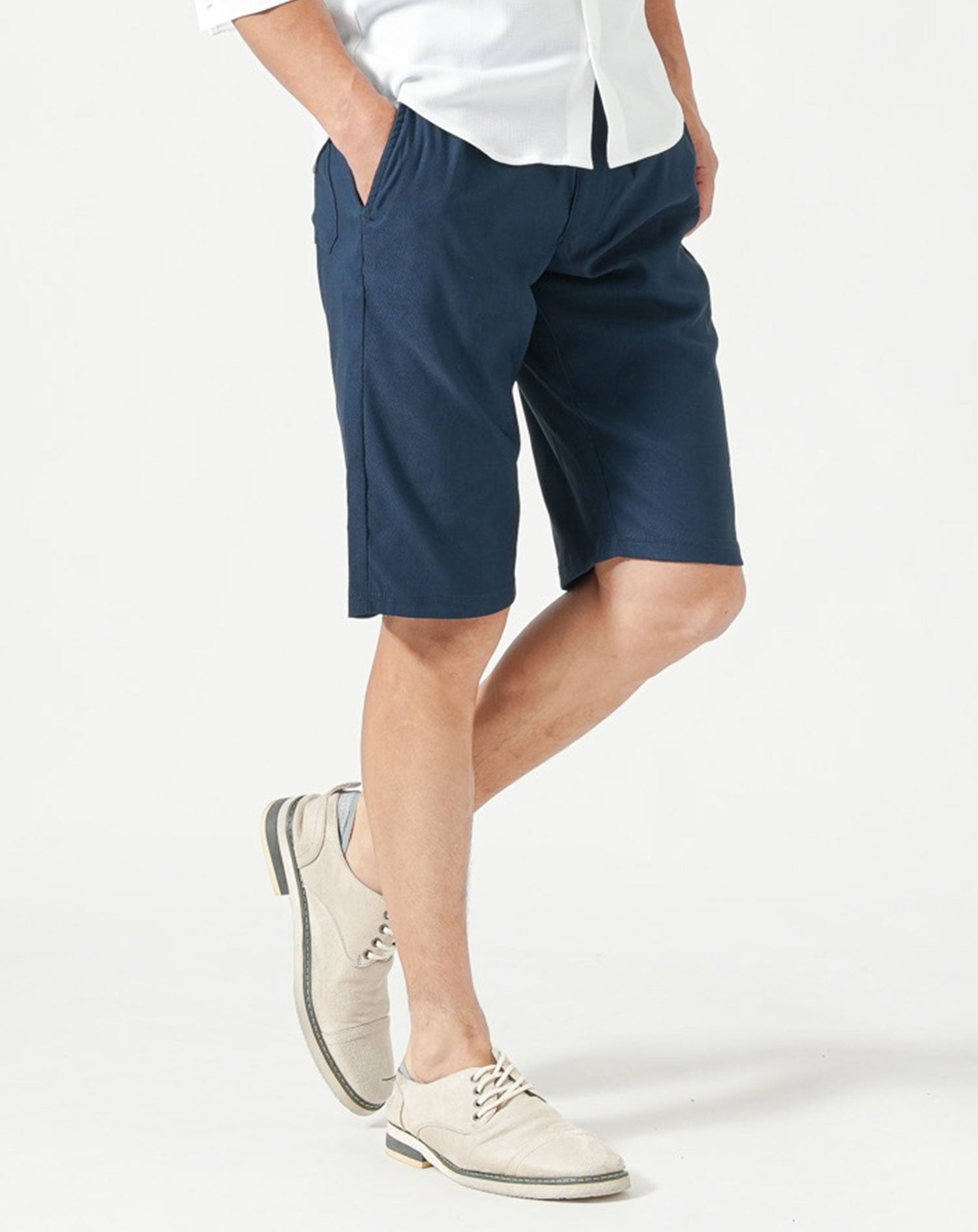 接触冷感スーパーストレッチチノハーフパンツ