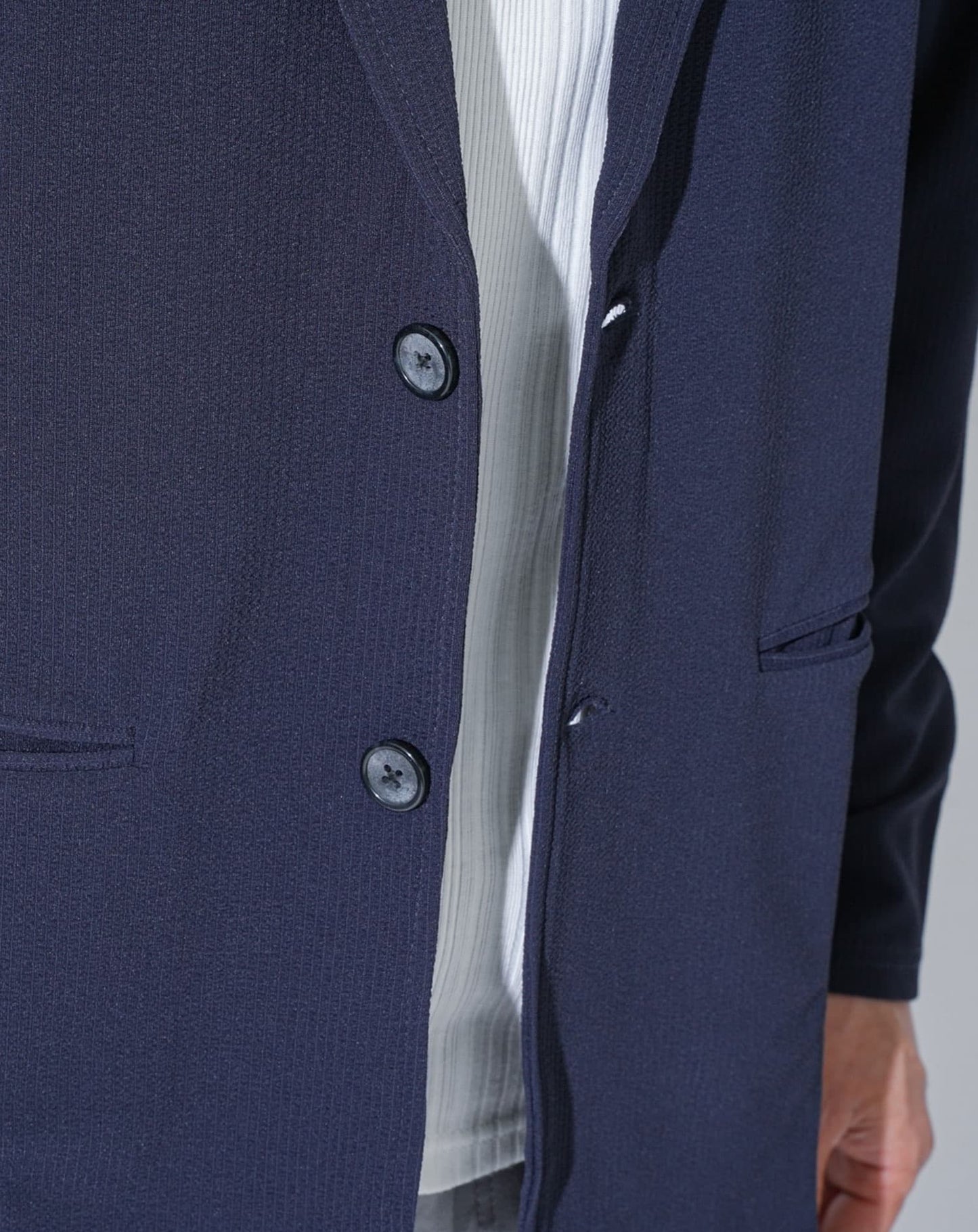 冷感速乾ストレッチカットテーラードジャケット