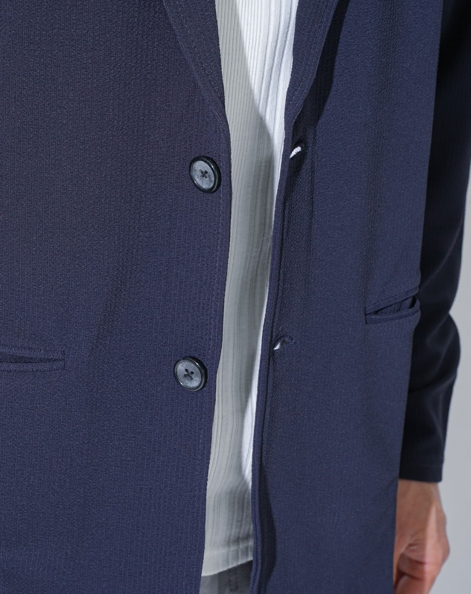 冷感速乾ストレッチカットテーラードジャケット