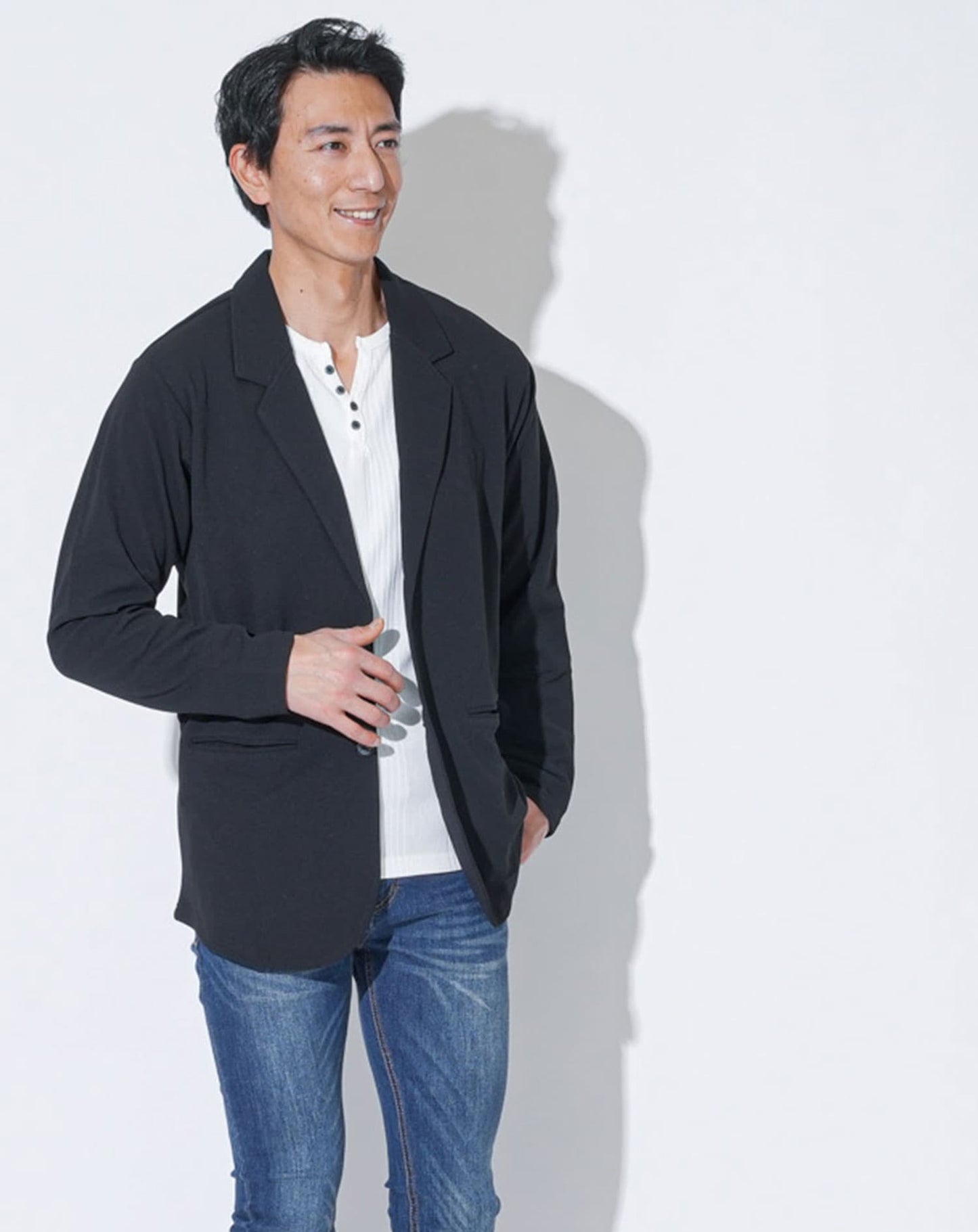 ストレッチカットテーラードジャケット