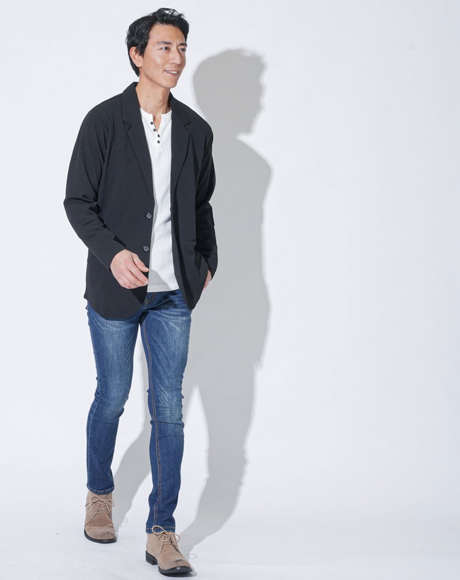 ストレッチカットテーラードジャケット