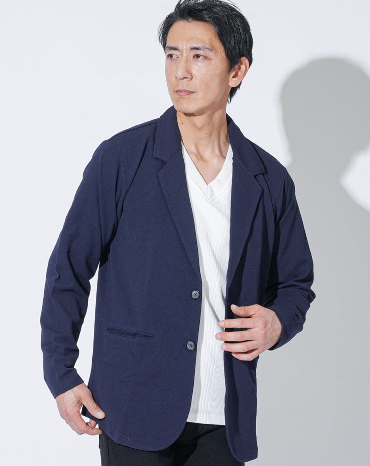 ストレッチカットテーラードジャケット