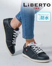 LiBERTO EDWIN(リベルトエドウィン)撥水加工PUレザーローカットスニーカー