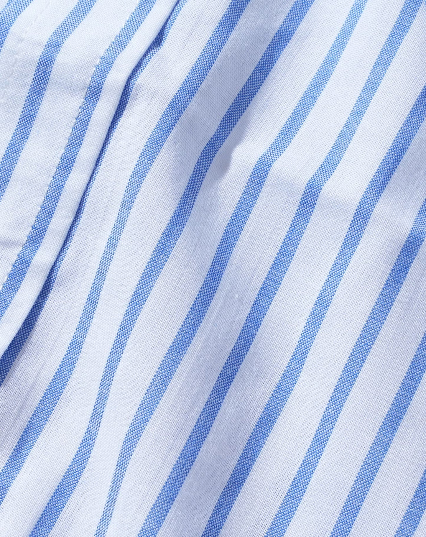 ストライプデザインブロード長袖シャツ