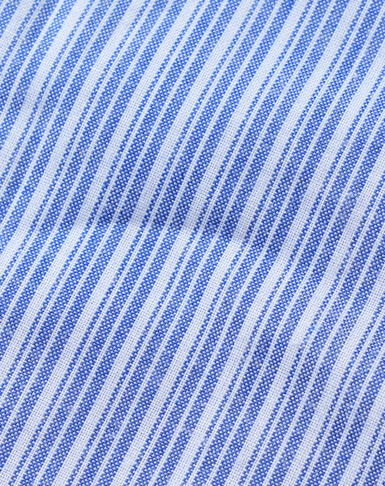 ストライプデザインブロード長袖シャツ