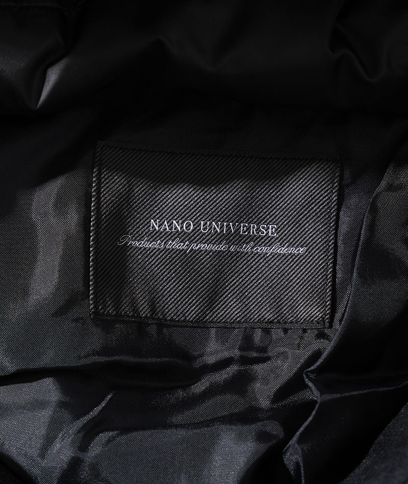 nano・universe(ナノ・ユニバース) 河田フェザーフード付きダウン