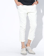 動きやすい伸びるストレッチ8分丈アンクルパンツ