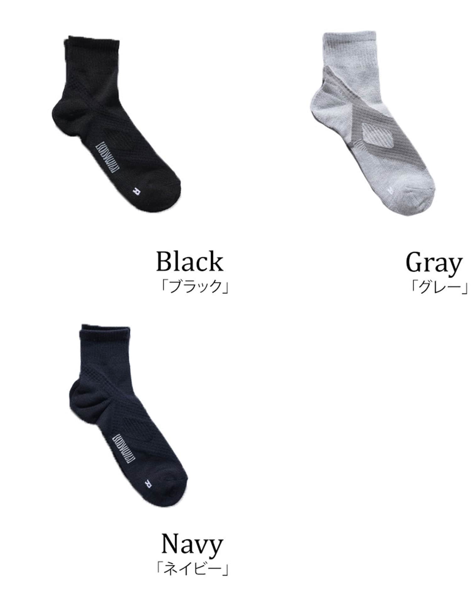 靴下 Fukuske バイキンマン 後ろ刺繍 スニーカー丈ソックス 青 23