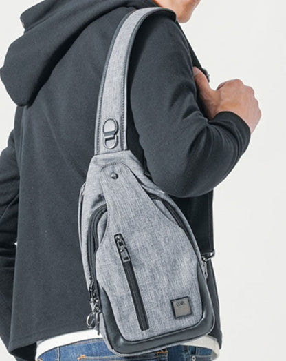 撥水加工斜めがけコンパクトボディバッグ