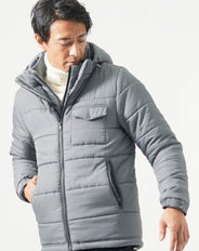 フェイクレイヤード中綿ダウン