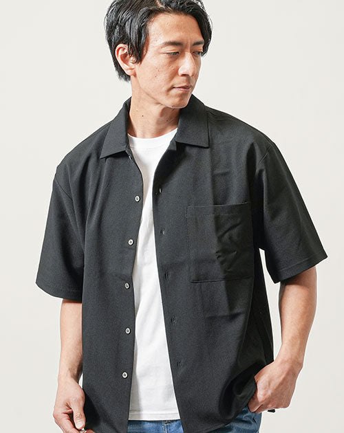 刺繍生産国The Hauanera Shirt Co. 半袖 オープンカラー シャツ メンズXL /eaa337276
