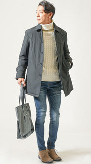 冬服のメンズコーディネート例