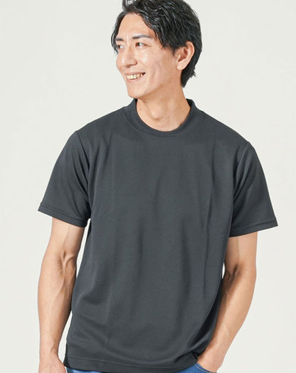 ジャケットのインナー専用　接触冷感・汗染み軽減半袖Tシャツ