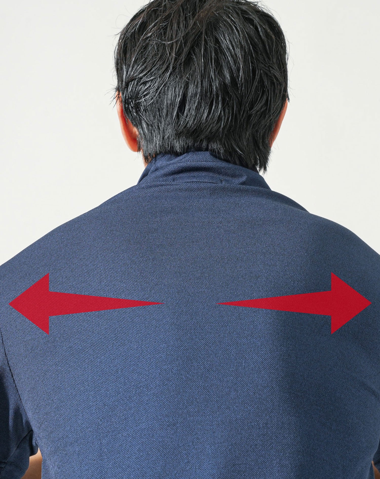 ネイビー　H183cmW63kg 着用サイズ:Ｌ