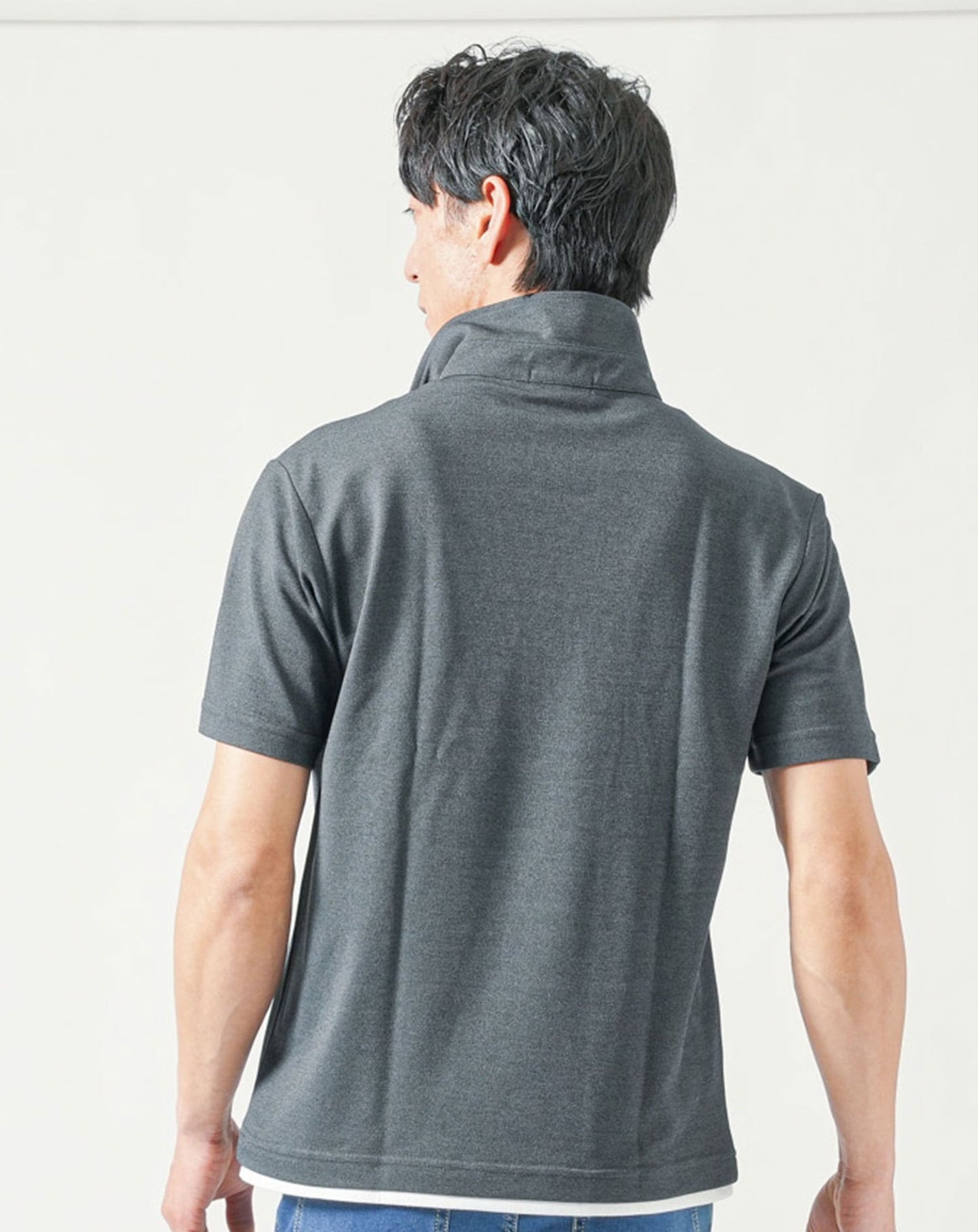 ブラック　H183cmW63kg 着用サイズ:Ｌ