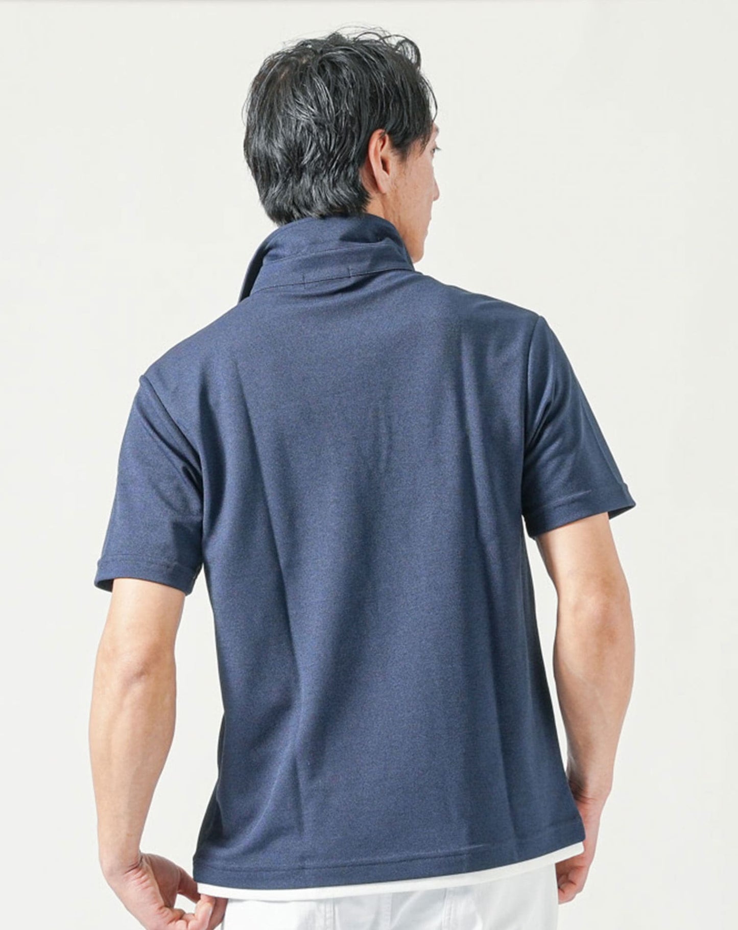 ネイビー　H183cmW63kg 着用サイズ:Ｌ