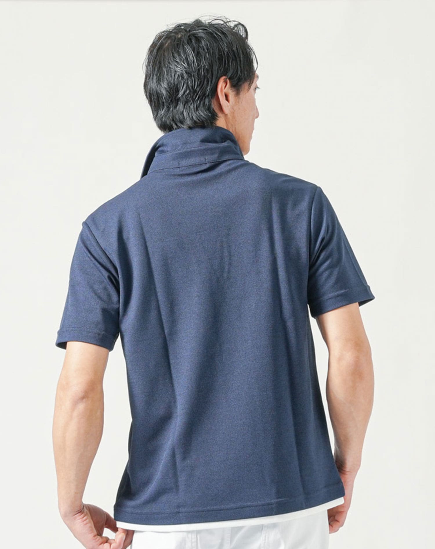 ネイビー　H183cmW63kg 着用サイズ:Ｌ