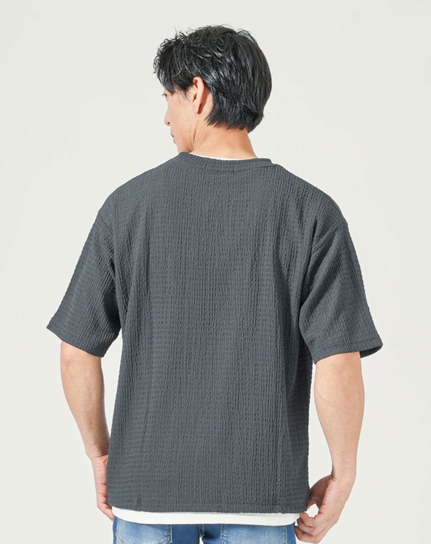チャコールグレー　H183cmW63kg 着用サイズ:Ｌ