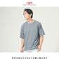 楊柳ストレッチフェイクレイヤードオーバーサイズ半袖Tシャツ
