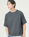 楊柳ストレッチフェイクレイヤードオーバーサイズ半袖Tシャツ