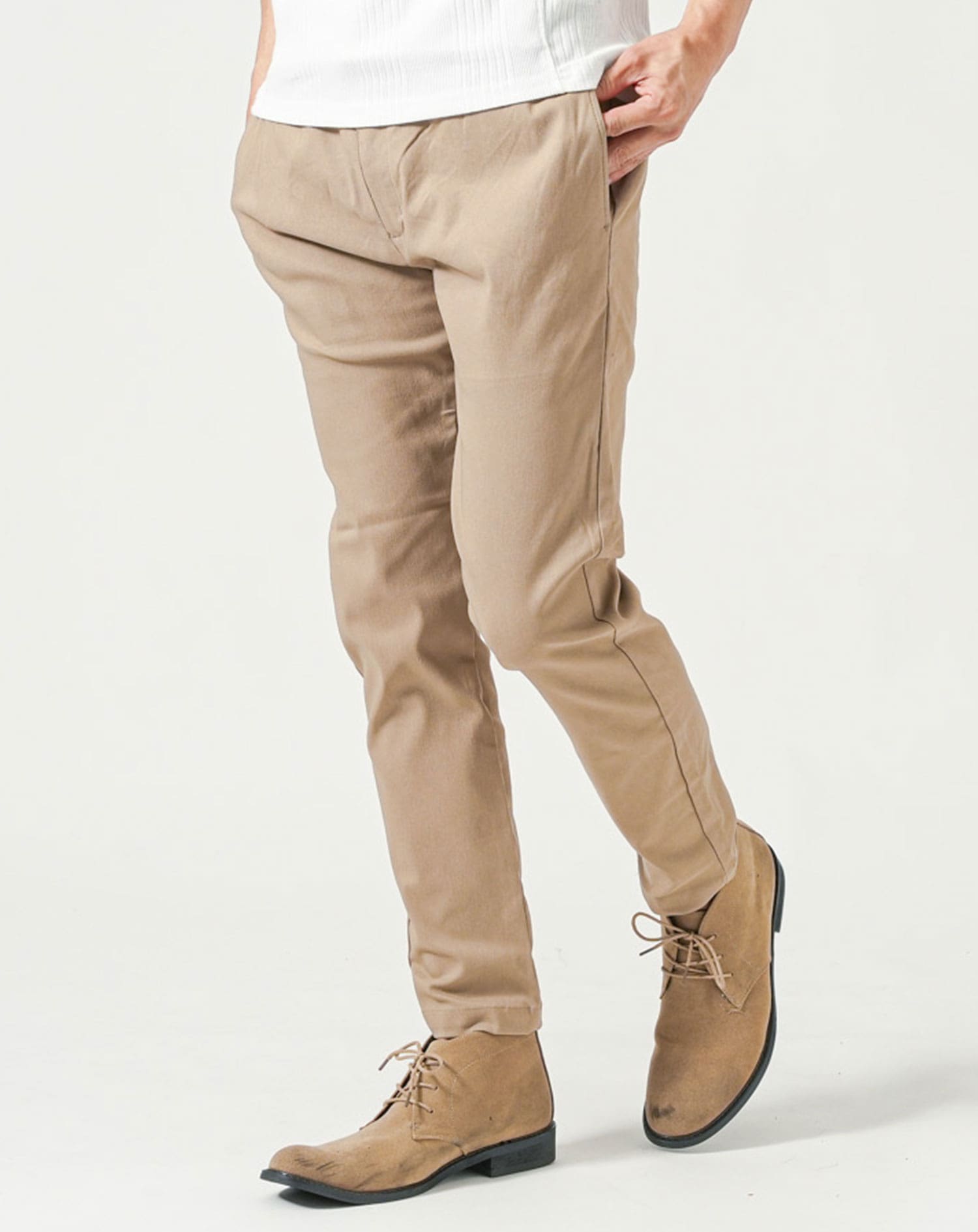 time is on　スリムチノパン 日本製スリムストレッチチノパン3枚セット メンズ ｜ ビジネス