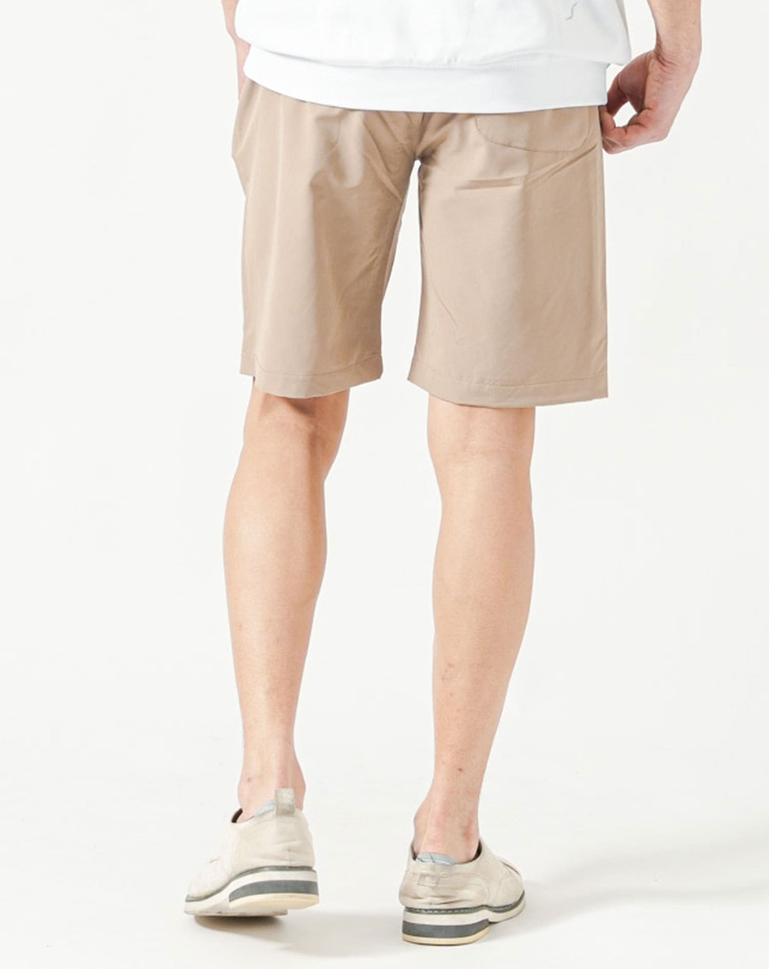 涼しいドライストレッチハーフパンツ メンズ夏用スリム ｜ メンズ