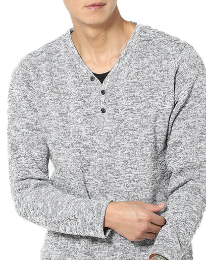 フェイクレイヤードデザイン裏起毛長袖Ｔシャツ