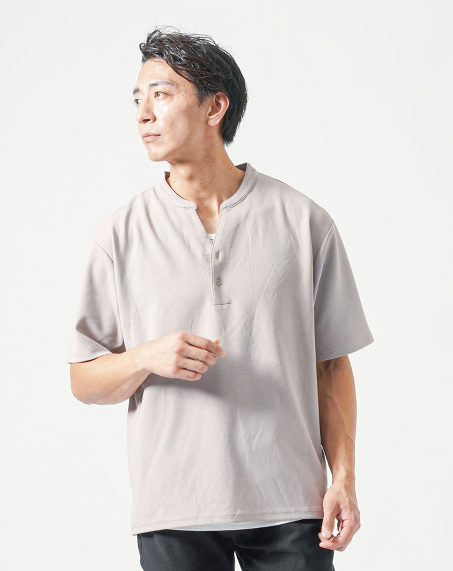 ルネ　ジップアップ　半袖 Naptime 半袖SHIRTS-YELLOW Naptime 半袖SHIRTS-YELLOW Naptime 半袖