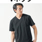 厚手生地Vネック・クルーネック半袖無地Tシャツ