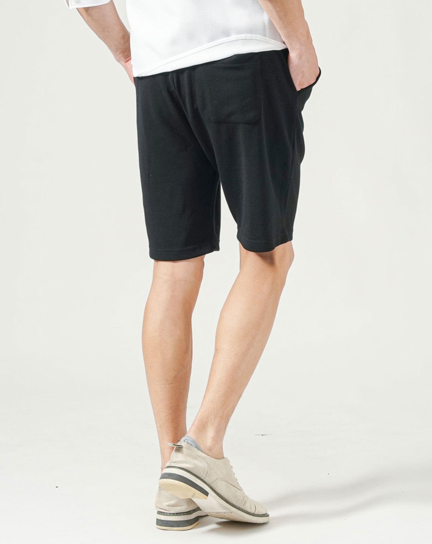 接触冷感テトロンストレッチハーフパンツ