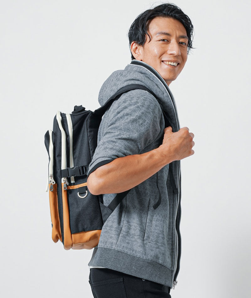 リュックサック メンズ おしゃれ 人気 ブランド 40代 50代 2層式