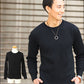 JEMORGANリブ編みクルーネック長袖Ｔシャツ