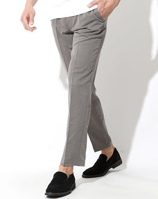 シンプルスタイルアンクル丈スラックス