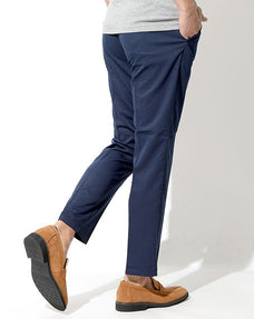 シンプルスタイルアンクル丈スラックス