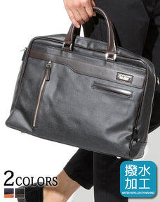 撥水加工岡山デニムビジネスブリーフケース 日本製